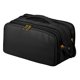 thumbnail image 5 of Bolsa de viaje para artículos de tocador, bolsa de almacenamiento de gran capacidad con portaescobillas, regalos portátiles Negro, 5 of 9