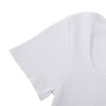 thumbnail image 6 of Women's Tops, Women's Square Neck Rib Knit Crop Tops Sexy Slim Fitted Y2k Top Short Sleeve Solid Cropped T Shirts Going Out Tops, 6 of 8