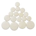 thumbnail image 1 of Eigraketly 17 Uds. Almohadillas blancas de fieltro para clarinete de 3,3 cm de grosor, alfombrilla suave, accesorios de viento de Accesorios para instrumentos musicales, 1 of 6