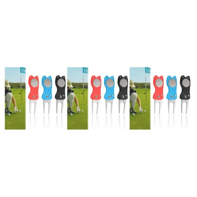fastboy 3pcs/set Golfs Divots Repair Tool Easy To Precision Engineering For Quick Fixes Materials Innovative 3Set