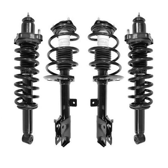 Front & Rear Coil Spring Struts for Jeep Patriot & Compass 2016-2017
