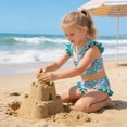 thumbnail image 5 of Lanbubble Girls Ruffle Tankini Swimsuit High Waisted 2 Piece Bathing Suit Beach Swimwear For Toddler Kids 3-7 Years, 5 of 8