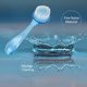 thumbnail image 1 of Cepillo de limpieza facial, cepillo de limpieza facial para exfoliante Eliminación de maquillaje Cuerpo Limpieza profunda Poro Eliminación de espinillas Masaje Cuidado facial Manual Acrílico Ha ShuxiuWang 8390612990205, 1 of 1