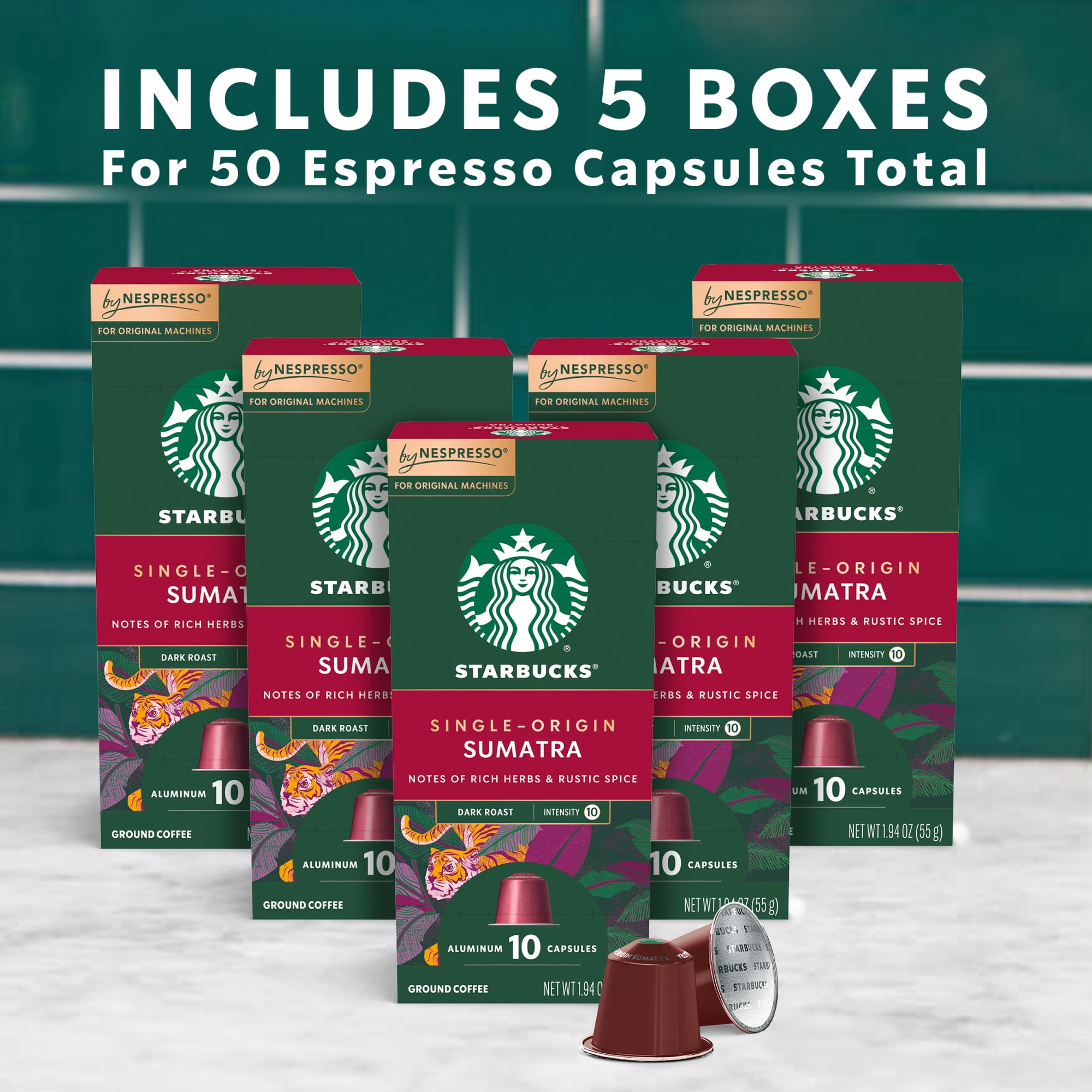 むっくりん Nespresso18本 Amazon.com: Starbucks by Nespresso Vertuo, Single-Origin