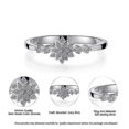 thumbnail image 4 of Anillo de copo de nieve YONGSHENG Flor circón Boda Mujer, 4 of 4