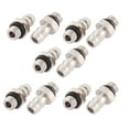 thumbnail image 1 of Unique Bargains M5 Male Thread to 4mm Pneumatic Tube Hose Mini Barb Fittings 10 Pcs, 1 of 1