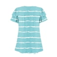 thumbnail image 6 of ATENAR T Shirts for Women Loose Summer Tops for Women Short Sleeve Tee Light Blue S, 6 of 7
