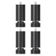 thumbnail image 1 of 4 patas de mesa M10 para muebles, patas de sofá de aleación, rosca M10 para marco de cama. Negro 20cm, 1 of 7