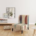 thumbnail image 3 of Designart "Feathers Cottage Family" Upholstered Lake House Accent Chair - Arm Chair, 3 of 5