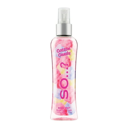 Cotton Candy Body Mist by So…?, Fragrance for Women, 3.5 oz