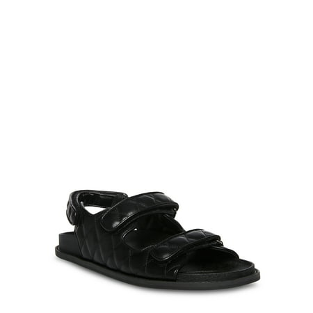 

Madden Girl Women s Bradley Quilted Footbed Sandal