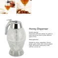 thumbnail image 3 of Honey Dispenser, Hourglass Syrup Dispenser 2 Set Leakproof Transparent Double Compartment  for Kitchen, 3 of 7