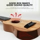 thumbnail image 5 of Guitarra infantil tipo ukelele para principiantes, instrumento musical de 14 pulgadas con 4 cuerdas. Mini guitarra para que los niños desarrollen sus habilidades musicales desde temprana edad. Instrum, 5 of 9