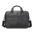thumbnail image 2 of Laptop Bag Shoulder Briefcase for Office Computer Laptop College Black, 2 of 8