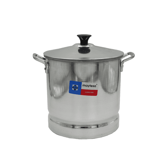 Vaporera Alta Profesional De 22 Cm De Aluminio Maytesa 6.2 L