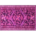 thumbnail image 1 of Ahgly Company Indoor Rectangle Persian Pink Traditional Area Rugs, 5' x 7', 1 of 4
