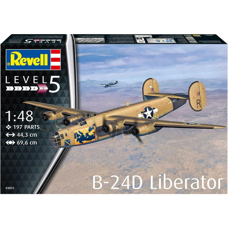 未開封品 Revell 1/48 B-24D LIBERATOR プラモデル Revell/Monogram B-24D Liberator New - Walmart.com