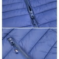 thumbnail image 3 of Men's Lightweight Full Zip Quilted Insulated Water Resistant Warm Puffer Vest (Royal Blue, S), 3 of 3