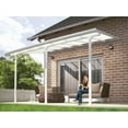 thumbnail image 5 of Palram - Canopia Feria 13' x 28' Polycarbonate/Galvanized Steel Patio Cover - White/Clear, 5 of 9