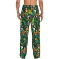 thumbnail image 3 of Balery Cute Tribal Leopards print Men's Pajama Pants,Ultra Lightweight Pjs,Lounge Pant-XX-Large, 3 of 9