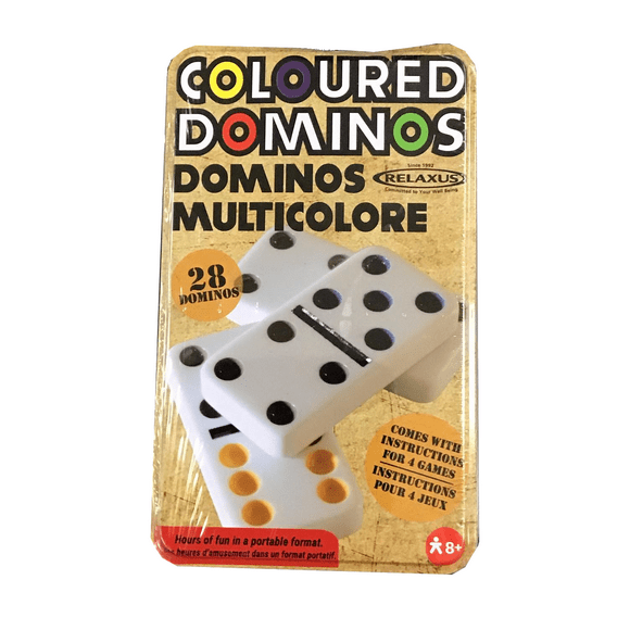 Domino Coloré en Étain