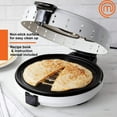 thumbnail image 4 of MasterChef Machine à Pizza Électrique 12 Pouces - Cuisiner Calzones, Quesadillas et Biscuits Maison! - Contrôle de Température Réglable pour Croûte Croquante - Excellent Cadeau pour les Cuisiniers, 4 of 4