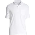 thumbnail image 5 of Lands' End Men's Premium American-Grown Supima Cotton Polo Shirt, Short Sleeve, Pocket - Big & Tall Sizes Available, 5 of 5