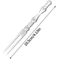 thumbnail image 2 of 200 Pcsm Clear Fruit Fork Picks,Happon Mini Cake Forks Appetizer Forks Dessert Cocktail Forks,Plastic Fruit Forks for Cake Sticks Party Food Dessert Weddings and Other Daily Events, 2 of 7