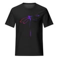 thumbnail image 4 of CEHVOM Women's Fashion Summer Round Neck Leisure Short Sleeve Printing Tops, 4 of 5