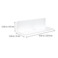 thumbnail image 2 of MLINS 1Pc Wall-mounted Storage Stand Speaker Shelf Versatile Acrylic Bracket, 2 of 6