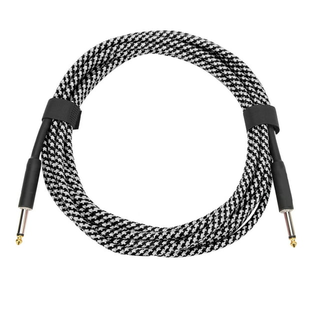 Audio Cord, 6 Meters Low Noise High Shielding Musical Instrument Cable For Guitar Bass Playing Red,Blue,Yellow,Green,White