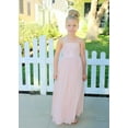 thumbnail image 6 of Ekidsbridal Criss-Cross Chiffon Flower Girl Dress Bridesmaid Junior Prom Formal Evening Princess Pageant Birthday Ballroom Gown Holiday 191 8, 6 of 7