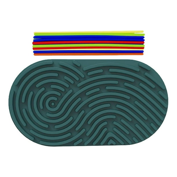 Tablero de actividades sensoriales con forma de juguete, almohadillas antiestrés para regalo de vacaciones para niños verde oscuro