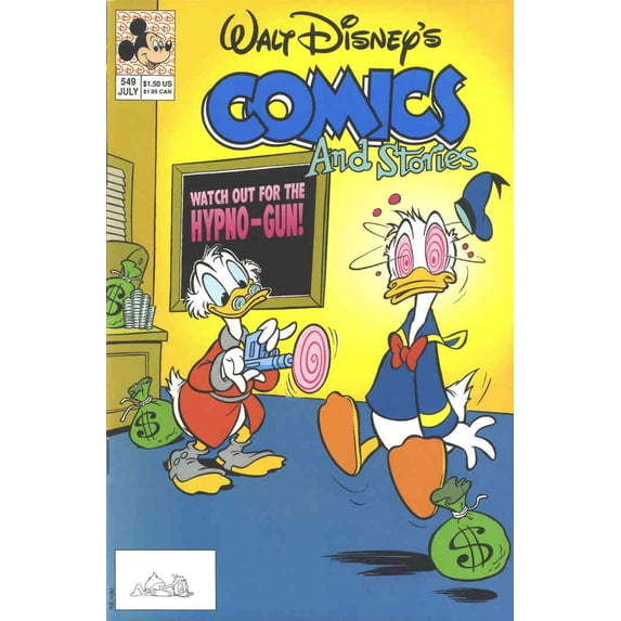 Walt Disney's Comics and Stories #549 VF ; Disney Comic Book
