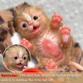 thumbnail image 3 of Minigato de silicona Reborn Animal Doll Yokyyi, 13 cm, realista, 3 of 6