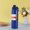 Blue, variant on Reusable Stainless Steel Water Cup, Glass Water Bottle with Vacuum Insulation, Sports Car Bottle for Daily Leisure, Gym, and Outdoor Travel