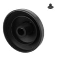 thumbnail image 5 of OUNONA Outdoor Patio Umbrella Replacement Caps Black Plastic Finial Cap for Easy Installation, 5 of 6