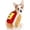 Small, variant on Wrongduck Dog Hot Dog Costume, Funny Halloween Pet Outfit with Adjustable Velcro Straps, Soft Cotton Hot Dog Design Costume for Small and Medium Dogs and Cats