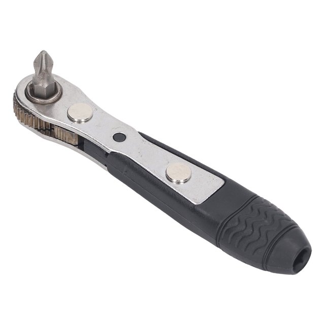 Destornillador de trinquete mini llave de trinquete multifuncional ajuste negativo absorción de impactos 1/4 pulg para garaje ANGGREK Otros
