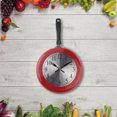 thumbnail image 1 of Decorative Wall Mounted Frying Pan Clock Kitchen Digital Timer Decoration Prop Cooking Supplies Bakers Restaurant Home, 1 of 9