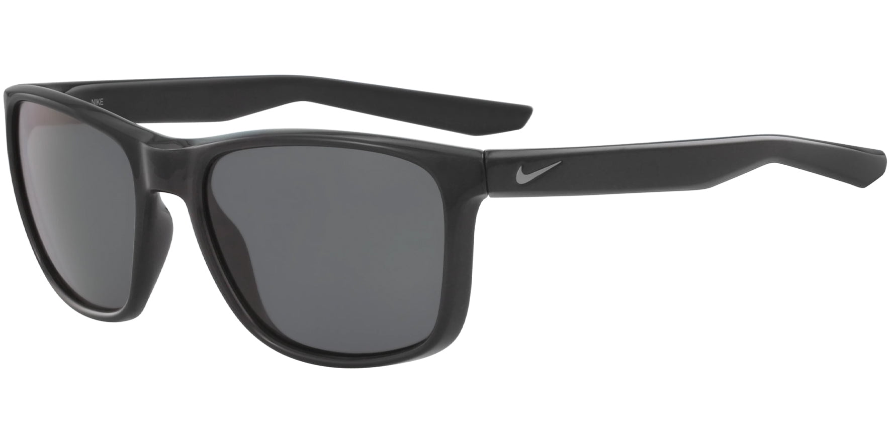 NWT Nike CIRCUIT P FJ2234 Matte Black Rectangle 55mm Sunglasses Nike Circuit Polarized Men main image 4