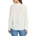 thumbnail image 2 of RACHEL ROY Womens Ivory Long Sleeve Crew Neck Tunic Top L, 2 of 2