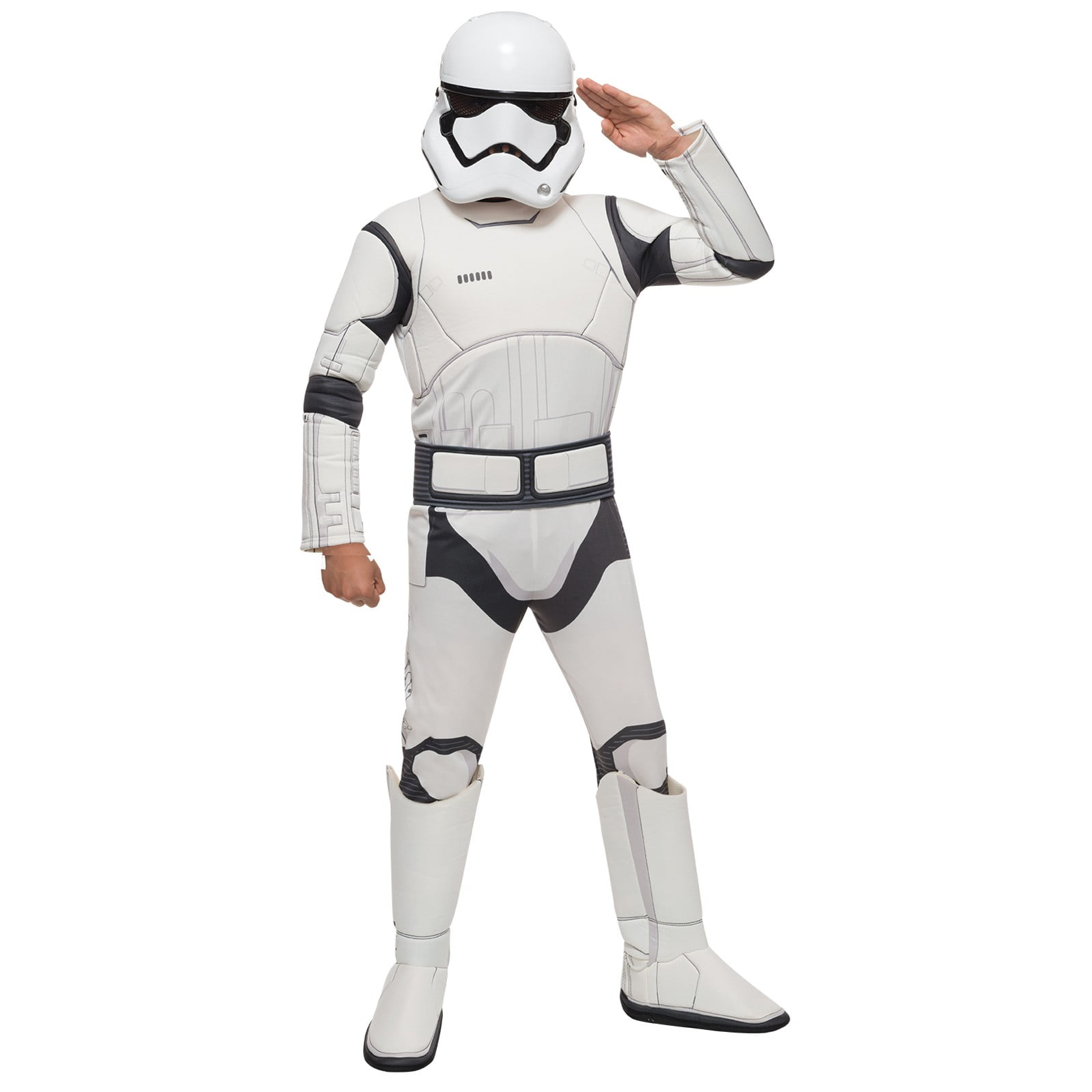 Disney Store Star Wars STORMTROOPER FORCE AWAKENS COSTUME Halloween 11 12 13 