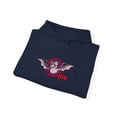 thumbnail image 3 of Flip Cartoon Bat Tom Penny Skateboard 2000s Vintage Classic Rare Hoodie Print - M / Navy, 3 of 5