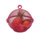 thumbnail image 1 of Cesta de almacenamiento de frutas de cocina nórdica con cubierta Decoración de mesa de comedor Caja de almacenamiento Plato de fruta de hierro Escurridor de lavado, 1 of 5