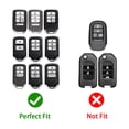 thumbnail image 2 of Zinc Alloy Key Fob Cover, Keychain, Key Case Protector Holder Shell Compatible for Honda Civic Accord Pilot CRV HRV CRZ Odyssey Ridgeline JED Crosstour Crider Spirior, 2 of 8