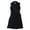 Navy, variant on Dice Kayek Women's Navy Ripple Dress In Crepe Fabric - 8