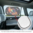 thumbnail image 4 of Yuyamidu Planet Car Window Shades for Side Window 2 Pack Outer Space Car Window Sun Shades for Baby Car Rear Window Shade for Kids Auto Interior Accessories, 4 of 7