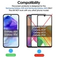 thumbnail image 2 of Protector de pantalla AmFilm para Samsung Galaxy A35/A55 5G, 2 of 6