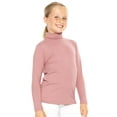 thumbnail image 2 of Stretch Is Comfort Girl's Oh so Soft Long Sleeve Turtleneck | Poly Spandex|Child Size 2 -16, 2 of 6